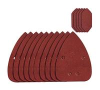 WORX Lot de 15 Feuilles Abrasives WA2066, Compatible Avec les Ponceuses Delta Worx WX647 et WX648, Grain 80