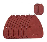 WORX - Lot de 18 feuilles abrasives mixtes pour ponceuses WORX WX647 et WX648 - Grain 80, 120, 240 - WA2069