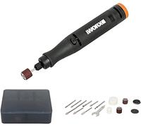WORX - Maker X - Outil rotatif multifonction brushless sans fil 20V - Pour poncer, gravir, polir, découper,etc - WX739.9 (Sans batterie ni Hub ni chargeur, 20 accessoires - Vitesse 5000-35000 tr/min)