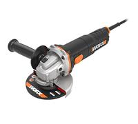 WORX Meuleuse d'angle 860W WX712, Disque 125 mm, 12000 tr/min, Compacte et Ergonomique, Livrée Avec 1 Poignée Auxiliaire et 1 Disque