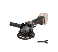 WORX Meuleuse d'Angle sans Fil Brushless 20V WX815.9, Disque 115 mm, 8600 tr/min, Multimatériaux, Livrée avec capot de protection, Disque de meulage pour métal, sans Batterie ni Chargeur