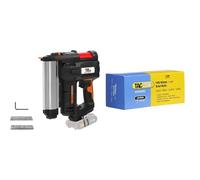 WORX NITRO - Agrafeuse/Cloueuse 2 en 1 sans fil 20V- WX840 .9 & Tacwise 0400 Clous de Finition Brad Galvanisés de Type 18G / 40 mm, Lot de 5.000