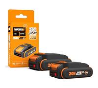 WORX Pack 2 Batteries PowerShare 20V 2 Ah WA3639.2