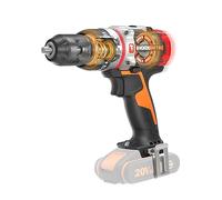 WORX NITRO Perceuse à Percussion avec frappe Brushless sans Fil 20V WX354.9, 2 en 1, technologie Active Hammer, couple réglable 60 Nm, Mandrin 13 mm, pour tous matériaux, sans Batterie ni Chargeur