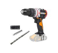 WORX Perceuse Perceuse Brushless Slammer Drill 20 V S/Bat, Noir - WX354.9