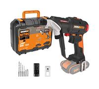 WORX Perceuse-Visseuse Switchdriver 2.0 sans Fil 20V WX177.9, Couple Max de 50Nm, Double Embout, Réglage Électronique du Couple, Moteur Brushless, Sans Batterie ni Chargeur