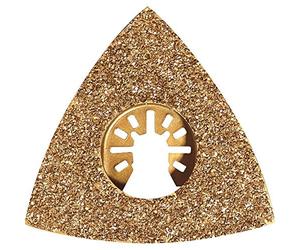 WORX - Plaque abrasive en carbure - Pour outils oscillants multifonctions Sonicrafter et autres outils du marché - Accessoire universel - WA4966 (pour bois, adhésifs durcis et matériaux de maçonnerie)