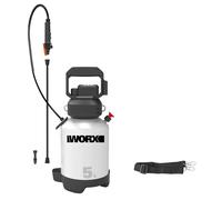 WORX - Pulvérisateur de Jardin sans Fil 20V - 5 litres - WG829E.9 (Livré sans Batterie ni Chargeur, débit de 25L/h, buse de pulvérisation, Lance Longue, Courroie d'épaule)