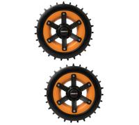 WORX Roues lestées cramponnées WA0952 pour robots Landroid | Améliorent l'adhérence sur terrains humides, aèrent le sol et facilitent la tonte en pente