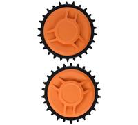 WORX Roues Lestées Tout-Terrain WA0950, Pour Robots tondeuses Worx LANDROID WR130E, WR141E, WR142E, WR143E, WR165E, WR167E, Pour une meilleure adhérence, Terrain difficile avec pentes jusqu'à 24°/45%