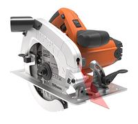 WORX - Scie circulaire 1600W - WX445 - ⌀ 190 mm - coupe 66 mm (Livrée avec accessoires: guide parallèle, lame, adaptateur pour aspirateur ⌀150 mm)