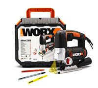 WORX - Scie sauteuse pendulaire multimatériaux - WX479 - 750W - ⌀ max 100 mm(guide laser, extraction de poussière, lames)