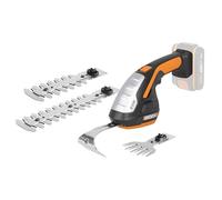 WORX Set Sculpte-Haies et Taille-Herbes 4-en-1 WG801E.91 | 4 lames incluses pour tailler, sculpter, couper l'herbe et désherber avec précision