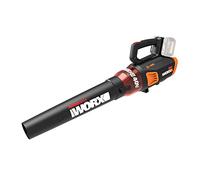 WORX - Souffleur de feuilles sans fil Brushless 20V - WG584E.9 (Livré sans batterie ni chargeur, Technologie Turbine, 3 vitesses, jusqu'à 145km/h, 720m3/h)