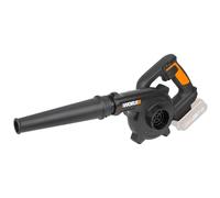 WORX - Souffleur sans fil 20V-2Ah - WX094.9 (260km/h, 3 niveaux pour un soufflage, livré sans batterie ni chargeur)