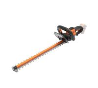 WORX - Taille-haies sans fil 20V - 52 cm - ⌀20 mm - WG264E.9 (livré sans batterie ni chargeur, poignée avant multipositions, lame double action)