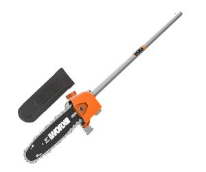 WORX - Tête d'élagueuse Driveshare - Guide de 25 cm - Accessoire d'extension pour la débroussailleuse WORX WG186E - WA0222