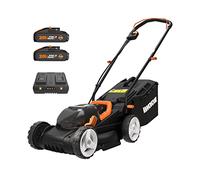 WORX WG779E tondeuse à gazon Tondeuse à gazon poussée Batterie Noir, Orange