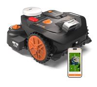 WORX Vision Cloud 2WD Robot Tondeuse WR306E, sans Fil périphérique, jusqu'à 600 m² (évitement d'obstacles par IA, Navigation VSLAM + RTK Cloud, cartographie Auto, contrôle Via l'app, Cut-to-Zero)