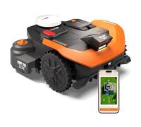 WORX Vision Cloud 2WD Robot Tondeuse WR330E, sans Fil périphérique, jusqu'à 3000 m² (évitement d'obstacles par IA, Navigation VSLAM + RTK Cloud, cartographie Auto, contrôle Via l'app, Cut-to-Zero)
