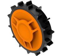 WORX - Roues lestées tout-terrain - Pour une meilleure adhérence - Terrain difficile avec pentes jusqu'à 24°/45% - WA0950 (Pour WORX Landroid WR141E / WR142E / WR143E / WR165E / WR167E)