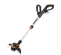 Worx WG163E.9 - Débroussailleuse sans Fil 20 V 30 cm Uniquement (sans Batterie ni Chargeur) - Débroussailleuse légère avec Conversion instantanée en débroussailleuse à Roues, Technologie CommandFeed