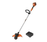 WORX WG183E Débroussailleuse sans Fil 40 V avec Deux Batteries et Chargeur, capacité de Coupe de 33 cm, mécanisme d'alimentation Automatique, Tondeuse à Gazon légère, Double Ligne, Partie du système