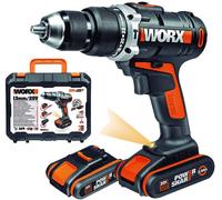 Worx WX372 Perceuse avec 2 batteries 20V 2,0Ah Li-ion