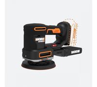 WORX WX820L.9 ponceuse portative Ponceuse à disque 10000 tr/min Noir, Jaune