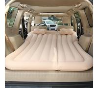 woshisanni Matelas Gonflable de Voiture pour BMW X1 18D S Drive M Sport 2023 2024, Lit Gonflable pour Siège Arrière Matelas Pneumatique de Camping Matelas de Voyage,Beige