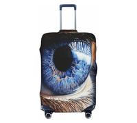 Woshuwo A Human Eye Housse de protection élastique pour valise, anti-poussière, résistante aux rayures, convient aux valises de 55,9 à 61 cm