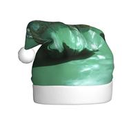 Woshuwo Chapeau de Noël fantaisie en forme de citrouille sur fond vert pour adulte