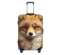 Woshuwo Elegant Fox Housse de protection élastique pour valises de 55,9 à 61 cm