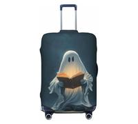 Woshuwo Ghostly Reading Housse de protection élastique pour valise, anti-poussière, résistante aux rayures, convient pour 55,9 à 61 cm