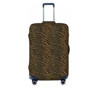 Woshuwo Housse de protection élastique à motif peau de tigre pour valise de 55,9 à 61 cm