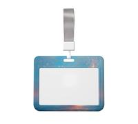 Woshuwo Magnifique porte-badge en plastique rigide en forme de queue de sirène pour infirmières ou bureau