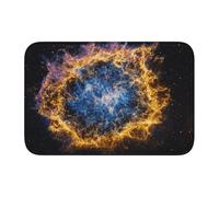 Woshuwo Paillasson antidérapant pour intérieur et extérieur Motif explosion de soleil abstrait 40 x 60 cm