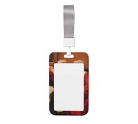 Woshuwo Porte-badge coulissant en plastique rigide avec inscription « Santa Clause and Mrs Claus Rire » pour infirmières et bureau
