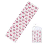 Woshuwo Serviettes rafraîchissantes pour le cou et le visage - 101,6 x 30,5 cm - Serviette de refroidissement douce et respirante pour le sport, le yoga, le golf, la salle de sport