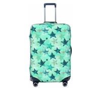 Woshuwo Star On Green Housse de protection élastique pour valise, anti-poussière et résistante aux rayures pour valises de 55,9 à 61 cm