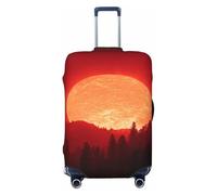 Woshuwo The Sun Above Mountain Housse de protection élastique pour valise, anti-poussière et résistante aux rayures, convient pour 55,9 à 61 cm