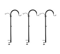 Wosibo 3 pack a trois ports de pont crochet de pont 37 pouces ponts ples de ple de ples de pole de pole de suspension porche multi-hook pour k