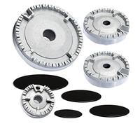 Wosieue Kit de chapeau de cuisinière, couvercle amélioré, cuisinière à gaz, couronnes de brûleur, capuchon de , capuchon de de brûleur à gaz, convient à la plupart des brûleurs à gaz