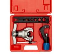 Wostore Ensemble d'outils d'évasement Excentrique et kit de Coupe de Tube pour 7 Matrices de Tailles 1,9 cm pour réfrigération, CVC, 45 degrés très résistants