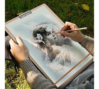 wosume wosumePlanche à Dessin A3, Planche de Peinture Lisse 45 × 60 cm, Portable pour étudiant en intérieur