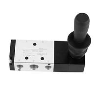 WosumeVannes Push-Pull à Commande Manuelle, vanne de Levier Manuel de Main du Port 3 de la vanne de Commande Manuelle pneumatique 0~0.8Mpa(4H230-08)