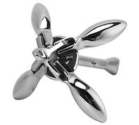 Wosune Ancre de grappin de Bateau, Ancre de Bateau, Ancre Pliante de Bateau Pliable, Yacht de canoë-Kayak de 645g pour dériveur en Caoutchouc de Bateau de pêche