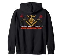 Wotan Odin Berserker Germains Futhark Runes Écriture Vikings Sweat à Capuche
