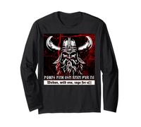 Wotan Odin Germains Futhark Runes Berserker Vikings Écriture Manche Longue