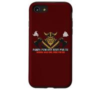 Wotan Odin Germains Futhark Vikings Berserker Runes Écriture Coque pour iPhone SE (2020) / 7 / 8